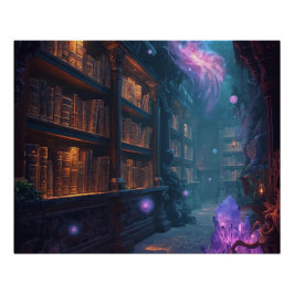 The Enchanted Library Perfect Poster