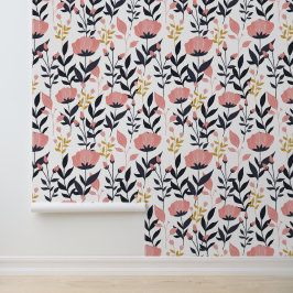 The Enchanting Garden of Contrast Behang