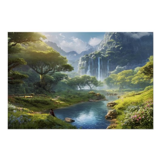 The Enchantment of Contemplation Perfect Poster (Voorkant)