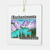 The Enchantments, het kerstornament van Washington Keramisch Ornament (Links)