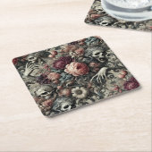 The End of Slumber – Gothic Victorian Kartonnen Onderzetters (Schuin)