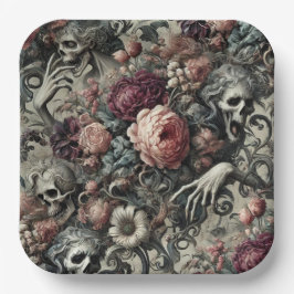 The End of Slumber – Gothic Victorian Papieren Bordje