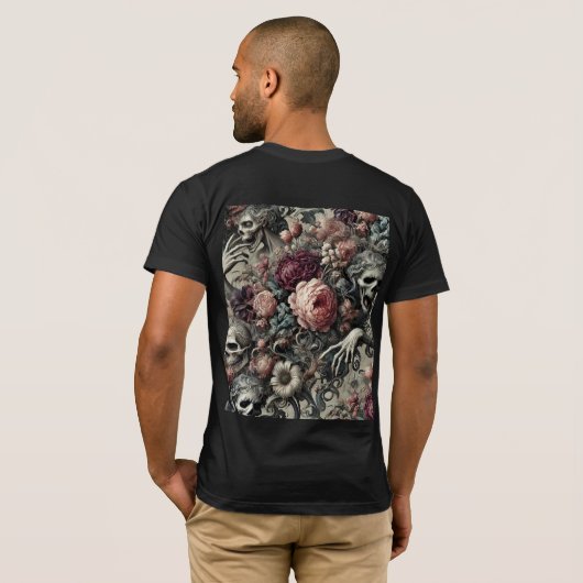 The End of Slumber – Gothic Victorian T-shirt (Achterkant volledig)
