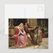 The End of the Song by Edmund Leighton, c. 1902 Briefkaart (Voorkant / Achterkant)