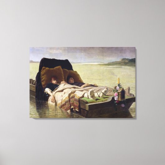 The Enerves de Jumieges, 1880 Canvas Afdruk (Voorkant)