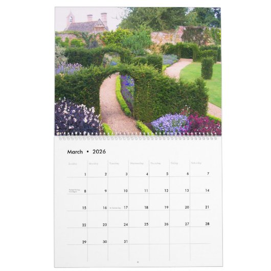 The English Countryside Photos 2016 Calendar Kalender (Mar 2026)