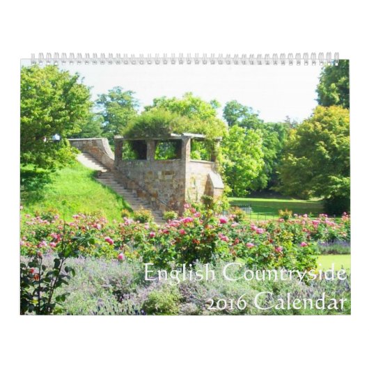 The English Countryside Photos 2016 Calendar Kalender (Hoes)
