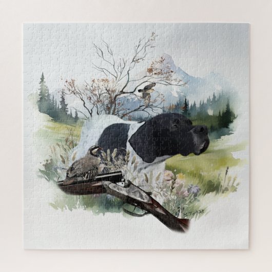 The English Pointer Legpuzzel (Verticaal)