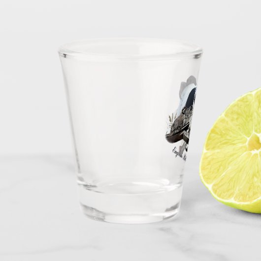 The English Pointer Shot Glas (Links)