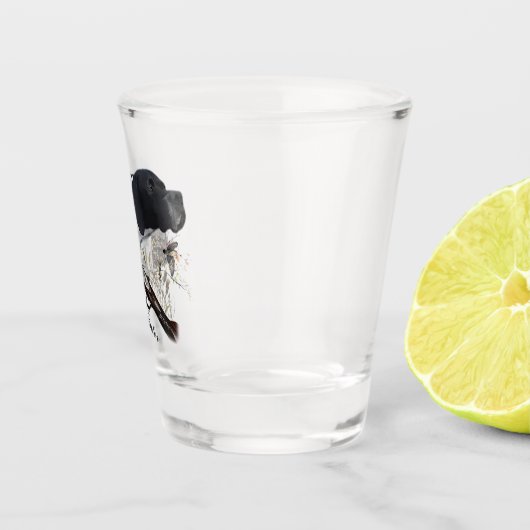 The English Pointer Shot Glas (Rechts)