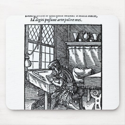 The Engraver, gepubliceerd door Hartman Schopper Muismat (Voorkant)