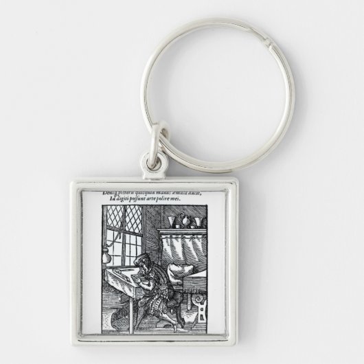 The Engraver, gepubliceerd door Hartman Schopper Sleutelhanger (Voorkant)