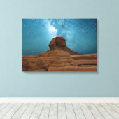 The enigma of stellar sphinxes canvas afdruk (Insitu (Houten vloer))