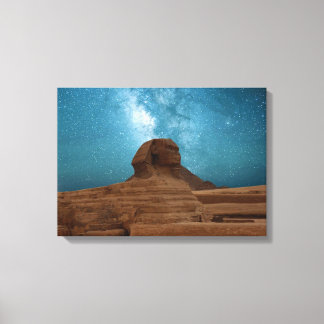 The enigma of stellar sphinxes canvas afdruk
