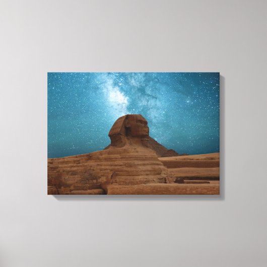 The enigma of stellar sphinxes canvas afdruk (Voorkant)