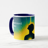 'The Enlightened Wezens Club' 11 oz Coffee Mok (Voorkant links)