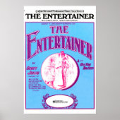 The Entertainer by Scott Joplin Poster (Voorkant)