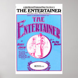 The Entertainer by Scott Joplin Poster