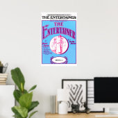The Entertainer by Scott Joplin Poster (Thuiskantoor)
