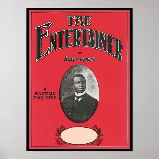 The Entertainer Scott Joplin  Songbook Cove Poster (Voorkant)