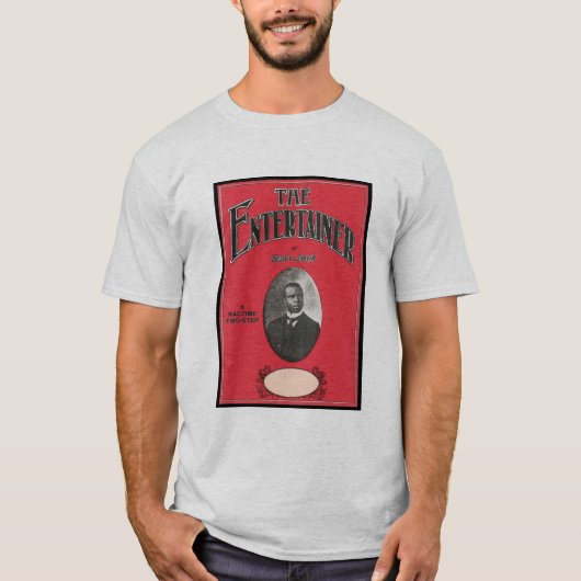 The Entertainer Scott Joplin  Songbook Cove T-shirt (Voorkant)