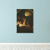 The Entombment, c.1639 Canvas Afdruk (Insitu (Houten vloer))