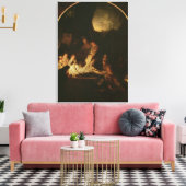 The Entombment, c.1639 Canvas Afdruk (Insitu (Woonkamer))