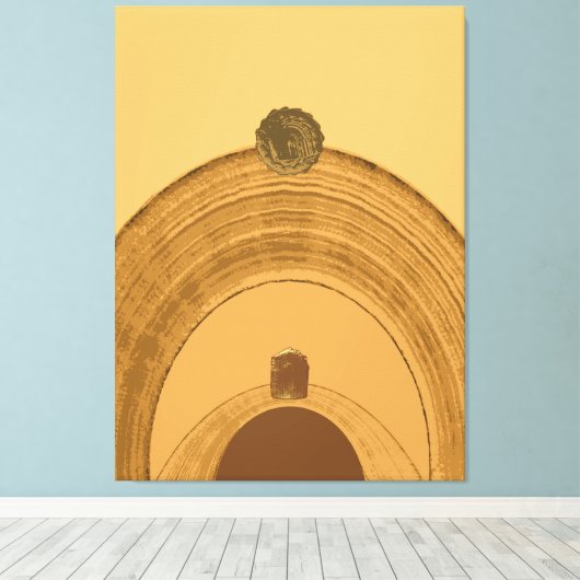 The Entrance Canvas Afdruk (Insitu (Houten vloer))