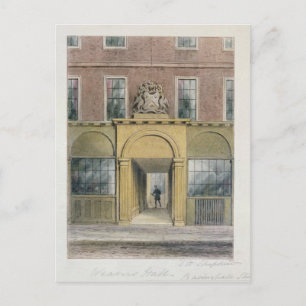The Entrance to Weavers Hall, 1854 Briefkaart