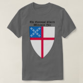 The Episcopal Church Shield with Welcomes You T-shirt (Design voorkant)
