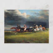 The Epsom Derby, 1821 Briefkaart (Voorkant)