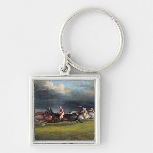 The Epsom Derby, 1821 Sleutelhanger (Voorkant)