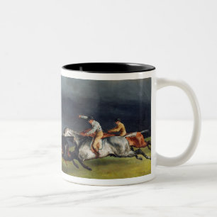 The Epsom Derby, 1821 Tweekleurige Koffiemok