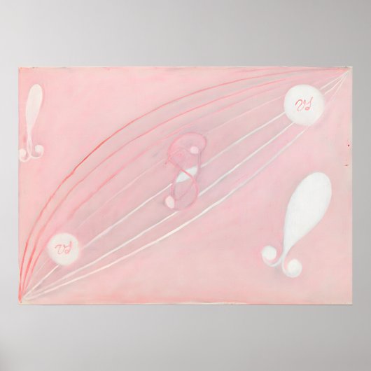 The Eros Series, nr. 8 door Hilma af Klint Poster (Voorkant)