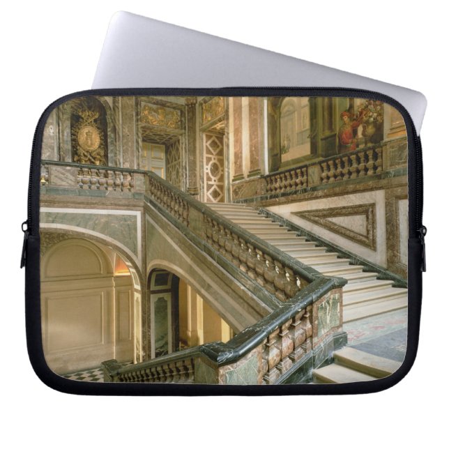 The Escalier de la Reine (Queen's Staircase) 1680 Laptop Sleeve (Voorkant)