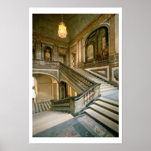 The Escalier de la Reine (Queen's Staircase) 1680 Poster (Voorkant)