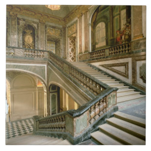 The Escalier de la Reine (Queen's Staircase) 1680 Tegeltje