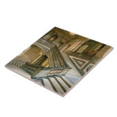 The Escalier de la Reine (Queen's Staircase) 1680 Tegeltje (Zijkant)