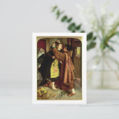 The Escape of a Heretic, 1559, 1857 (oil on canvas Briefkaart (Staand voorkant)