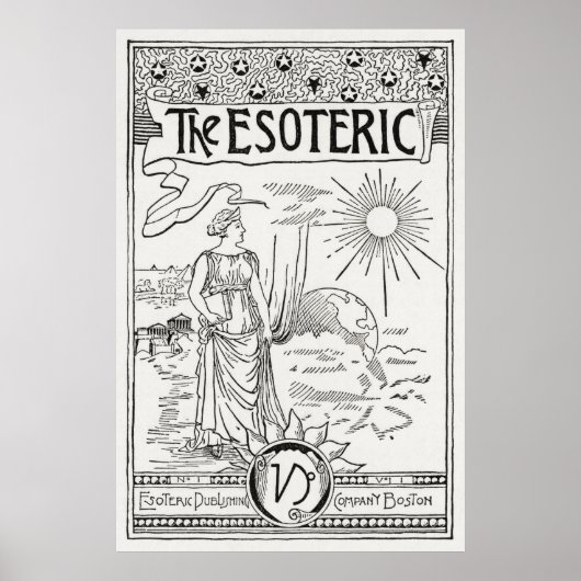 The Esoteric door Hiram Erastus Butler Poster (Voorkant)