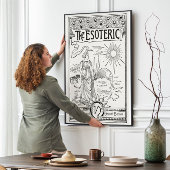 The Esoteric door Hiram Erastus Butler Poster