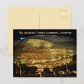 The Esplanade Theatre Experience, Singapore Briefkaart (Voorkant / Achterkant)