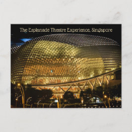The Esplanade Theatre Experience, Singapore Briefkaart