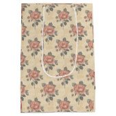 The essence of blooming grace pattern medium cadeauzakje (Achterkant)