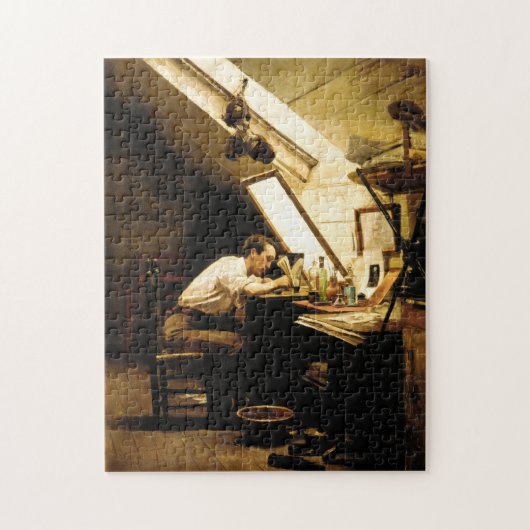 The Etcher by Stacy Tolman Legpuzzel (Verticaal)