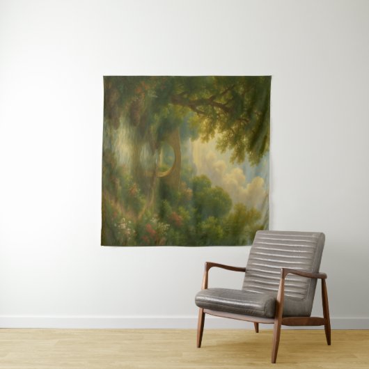 The Eternal Arch: Romantic Twilight Over the River Wandkleed (In Situ (horizontaal))