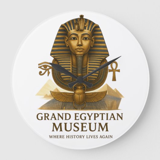 The Eternal Legacy – Grand Egyptian Museum Opening Grote Klok (Voorkant)