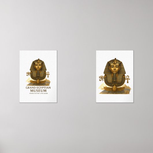 The Eternal Legacy – Grand Egyptian Museum Opening Muurkunst Sets (Voorkant)