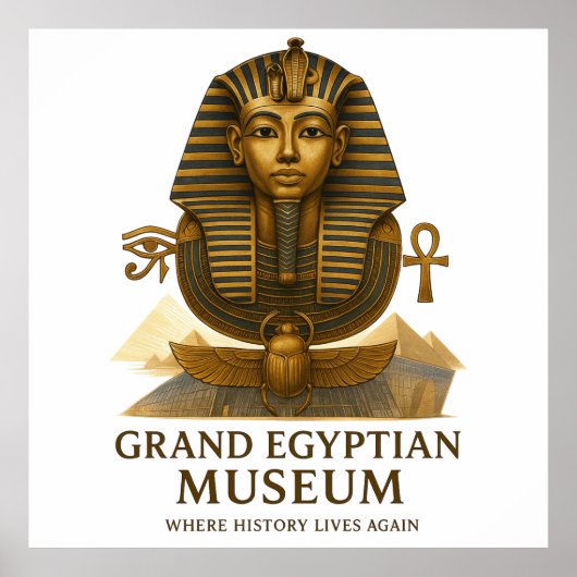 The Eternal Legacy – Grand Egyptian Museum Opening Poster (Voorkant)