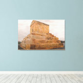 The Eternal Silence of Pasargadae Canvas Afdruk (Insitu (Houten vloer))